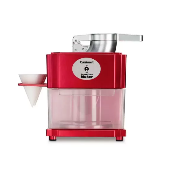 Cuisinart 20 oz. Red Countertop Snow Cone Machine