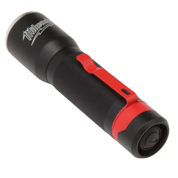 Milwaukee 325-Lumen LED Aluminum Flashlight with Holster