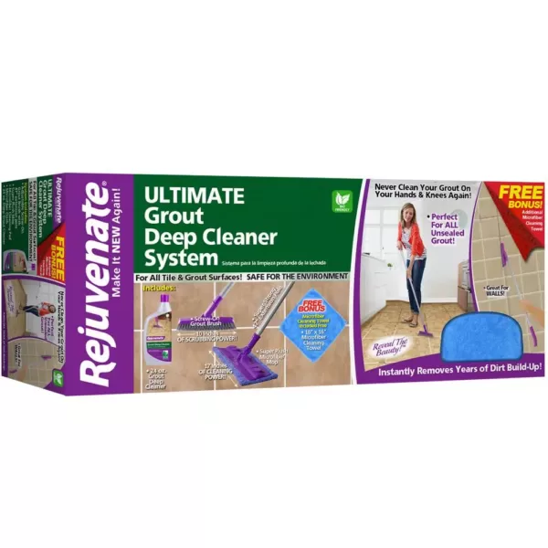 Rejuvenate Ultimate Grout Deep Cleaner System