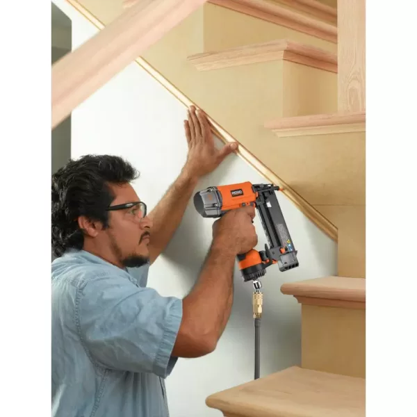 RIDGID 18-Gauge 2-1/8 in. Brad Nailer Combo Kit with (2) Brad Nailers