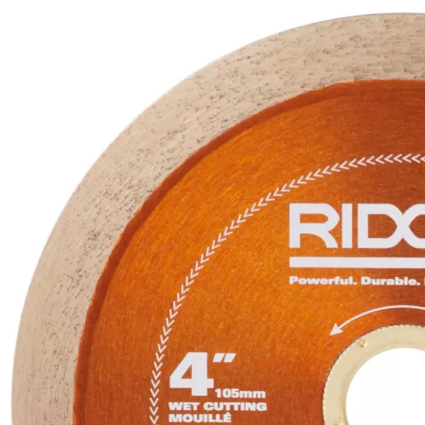 RIDGID 4 in. Glass Tile Blade