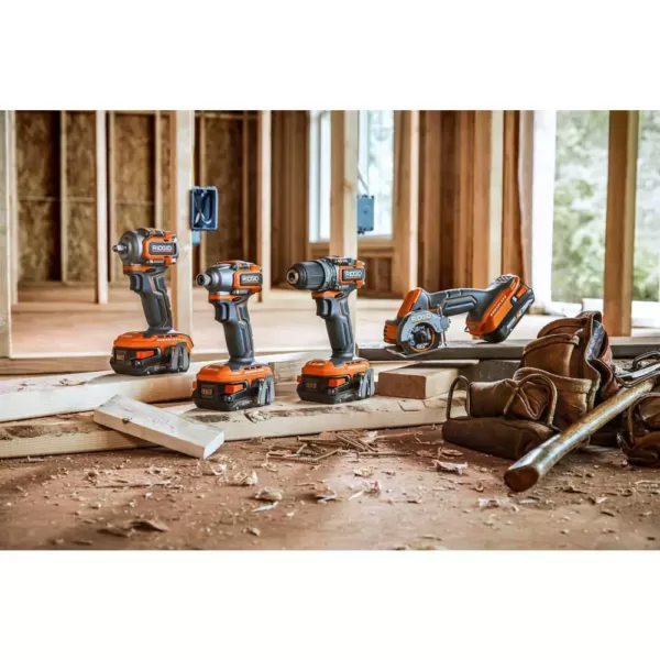 RIDGID 18V Lithium-Ion Brushless Cordless SubCompact 1/2 in. Drill/Driver (Tool-Only)