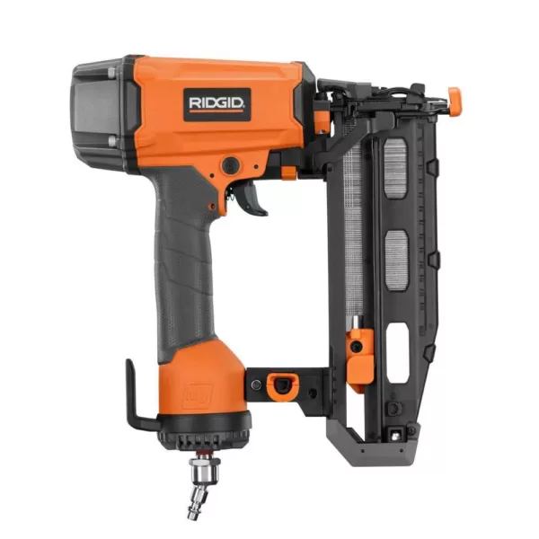 RIDGID 18-Gauge 2-1/8 in. Brad Nailer and 16-Gauge 2-1/2 in. Straight Finish Nailer Kit