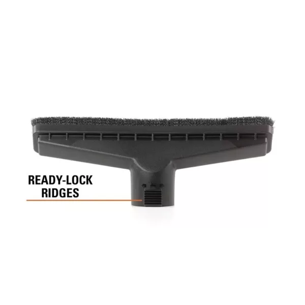 RIDGID 2-1/2 in. Locking Accessory Floor Brush for Wet/Dry Vacs