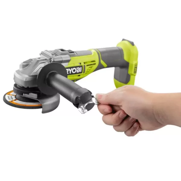 RYOBI 18-Volt ONE+ Cordless Brushless 4-1/2 in. Cut-Off Tool/Angle Grinder (Tool Only)