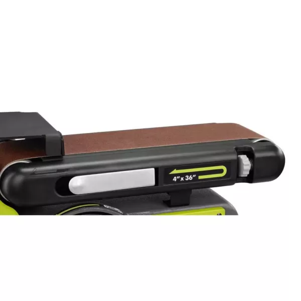 RYOBI 4 in x 36 in. Belt and 6 in. Disc Sander