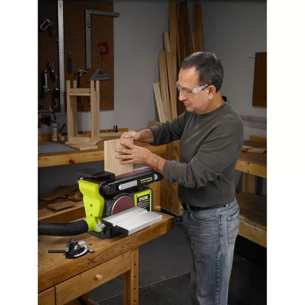 RYOBI 4 in x 36 in. Belt and 6 in. Disc Sander