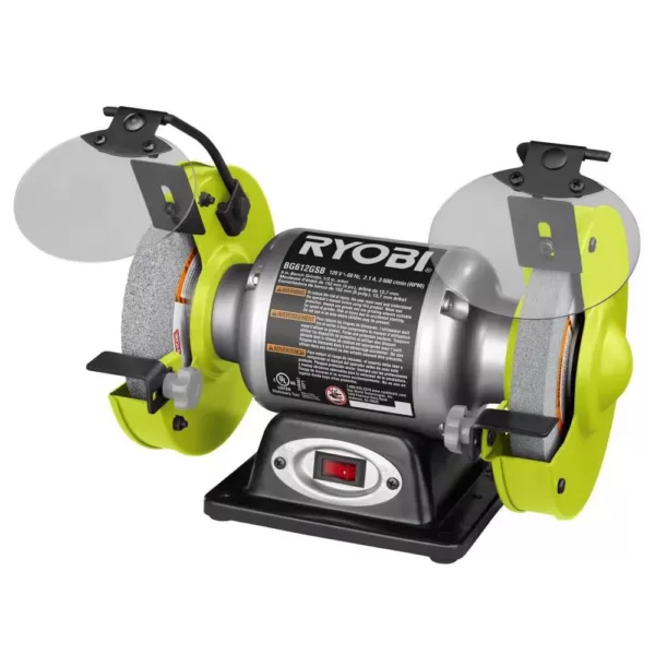 RYOBI 2.1 Amp 6 in. Grinder with LED Lights