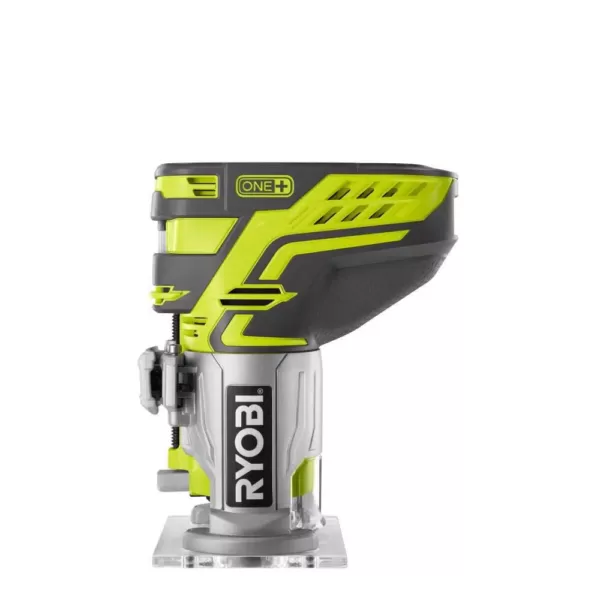 RYOBI 18-Volt ONE+ Cordless Fixed Base Trim Route with 1.5 Ah Compact Lithium-Ion Battery