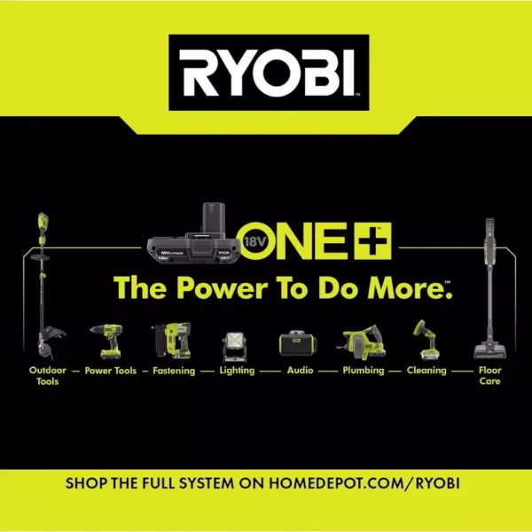 RYOBI 18-Volt ONE+ Lithium-Ion Cordless Fixed Base Trim Router w/Tool Free Depth Adjustment and Orbital Jig Saw (Tools Only)