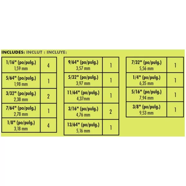 RYOBI Titanium Drill Bit Kit (22-Piece) with BONUS 25FT Tape Measure