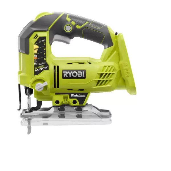 RYOBI 18-Volt ONE+ Cordless Orbital Jig Saw with 1.5 Ah Compact Lithium-Ion Battery