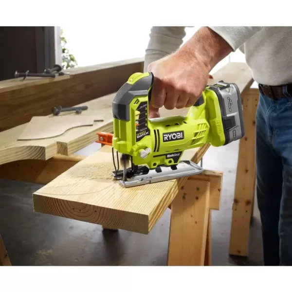 RYOBI 18-Volt ONE+ Cordless Orbital Jig Saw and 5 in. Random Orbit Sander (Tools Only)