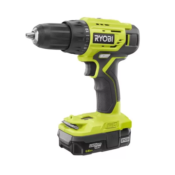 RYOBI 18-Volt ONE+ Cordless 2-Tool Combo Kit w/ Drill/Driver, Circular Saw w/ BONUS Black Oxide Drill & Drive Kit (31-Piece)