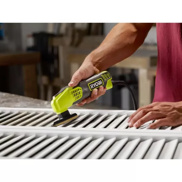 RYOBI 0.4 Amp Corded 2-7/8 in. Detail Sander