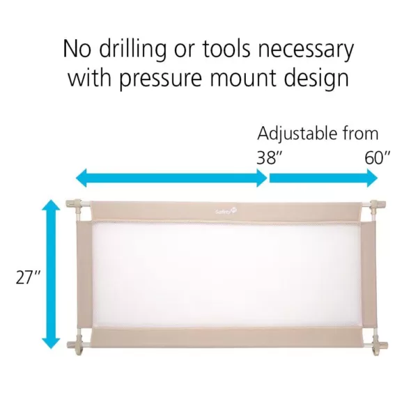 Safety 1st Wide Doorways 27 in. Multi-Purpose Security Gate