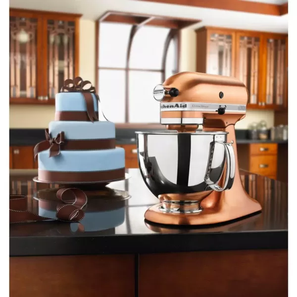 KitchenAid Custom Metallic 5 Qt. 10-Speed Satin Copper Stand Mixer