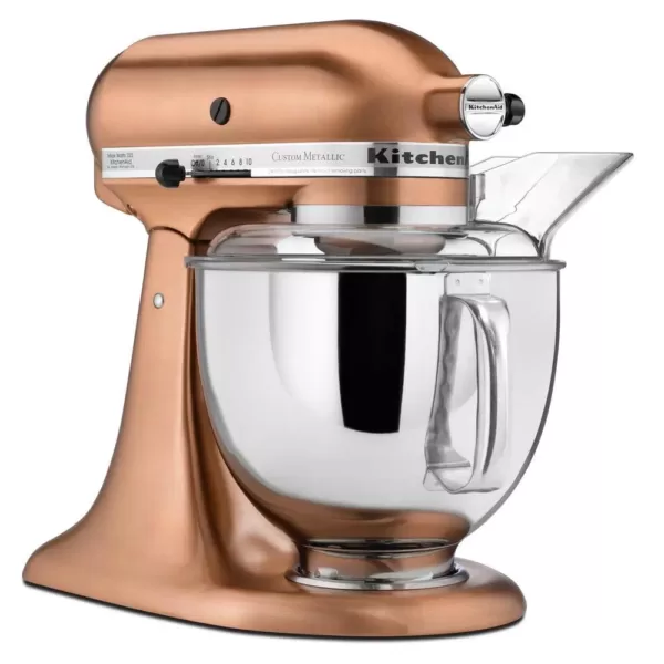 KitchenAid Custom Metallic 5 Qt. 10-Speed Satin Copper Stand Mixer