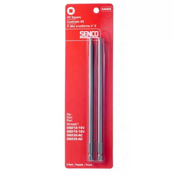 Senco Square Bit 2 in. Integrated (2-Pack)