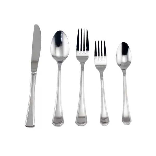 BergHOFF Everyday Flatware Stainless Steel Kitchen Utensil Set (Set of 20)