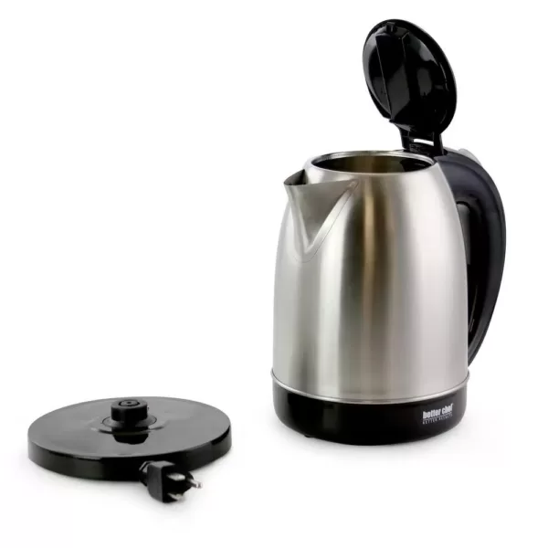 Better Chef 7-Cup Stainless Steel Cordless Electric Tea Kettle