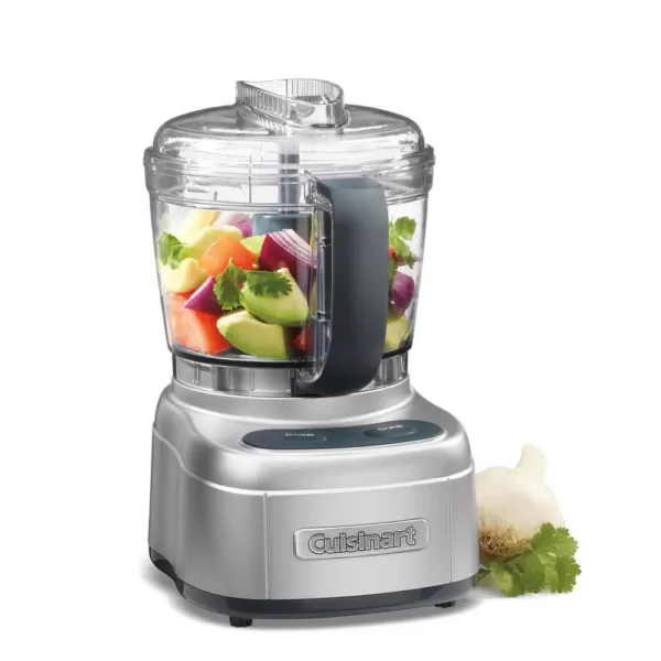 Cuisinart Elemental 4-Cup Silver Food Processor