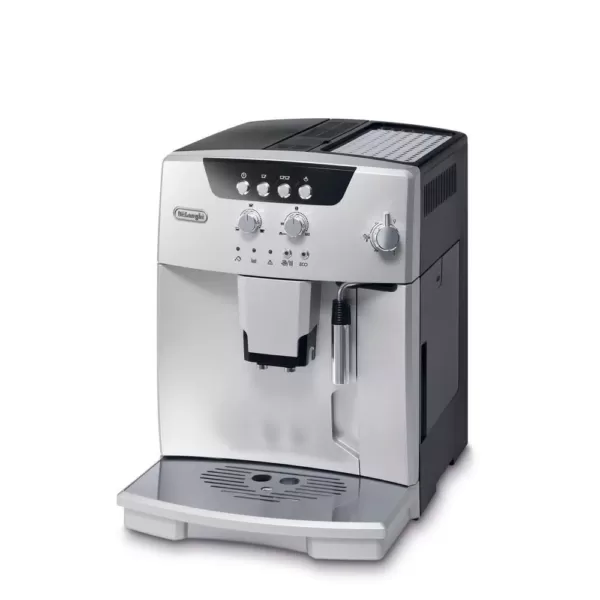 DeLonghi Magnifica Fully Automatic Stainless Steel Espresso Machine with Manual Cappuccino Maker System