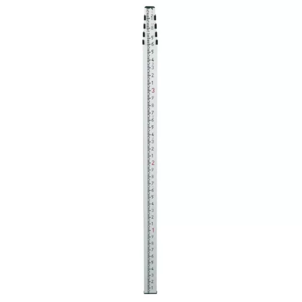 Spectra Precision 15 ft. Aluminum Telescoping Grade Rod with 10ths Scale