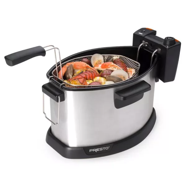 Presto Pro-Fry Electric Rotisserie Turkey Fryer