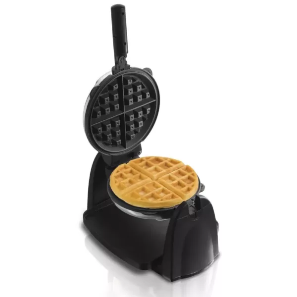 Hamilton Beach Single Waffle Stainless Steel Belgian Waffle Maker