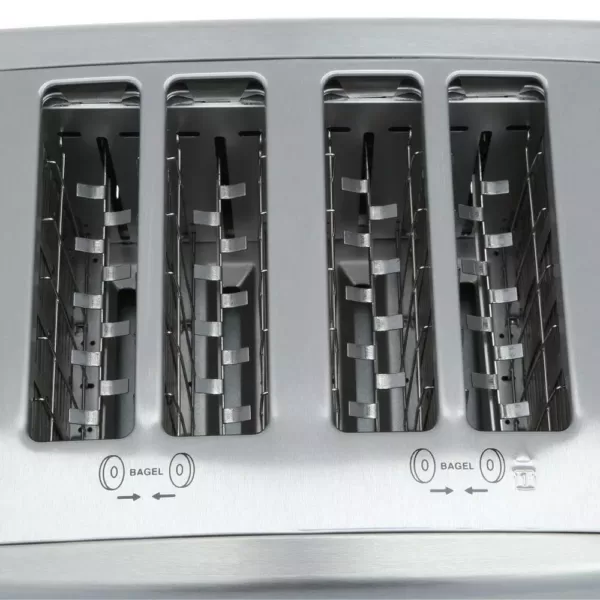 Cuisinart Touch to Toast 4-Slice Stainless Steel Wide Slot Leverless Toaster