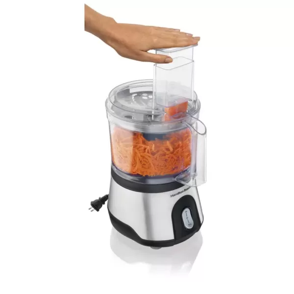 Hamilton Beach 10-Cup 2-Speed Stainless Steel Food Processor with Pulse Control