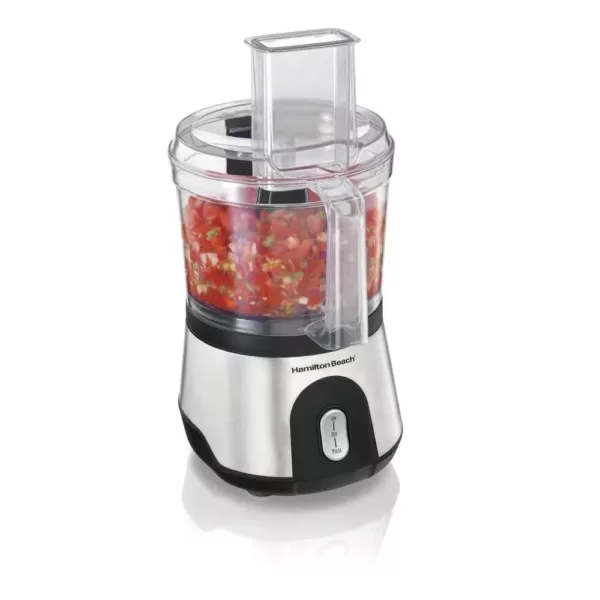 Hamilton Beach 10-Cup 2-Speed Stainless Steel Food Processor with Pulse Control