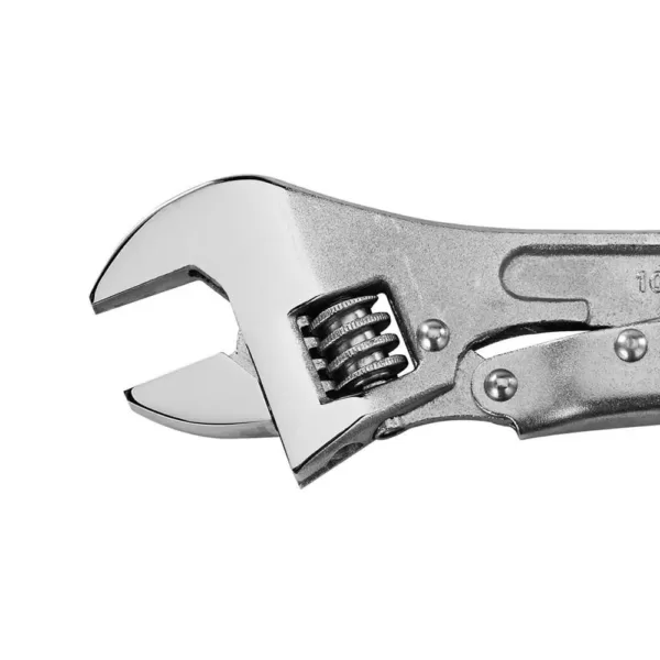 Stanley MaxGrip 10 in. Locking Adjustable Wrench