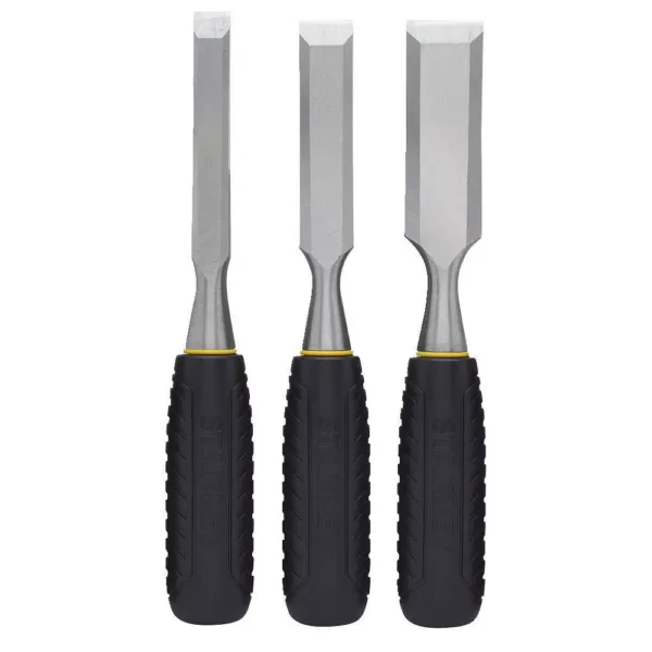 Stanley Basic Wood Chisel Set (3-Piece)