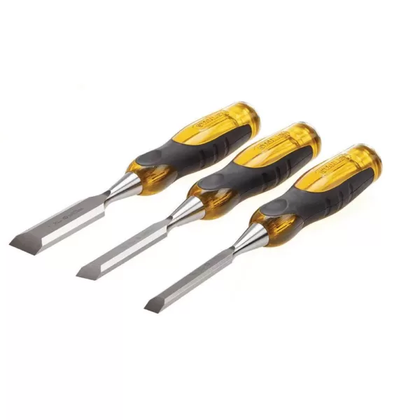 Stanley FatMax Thru-Tang Wood Chisel Set (3-Piece)