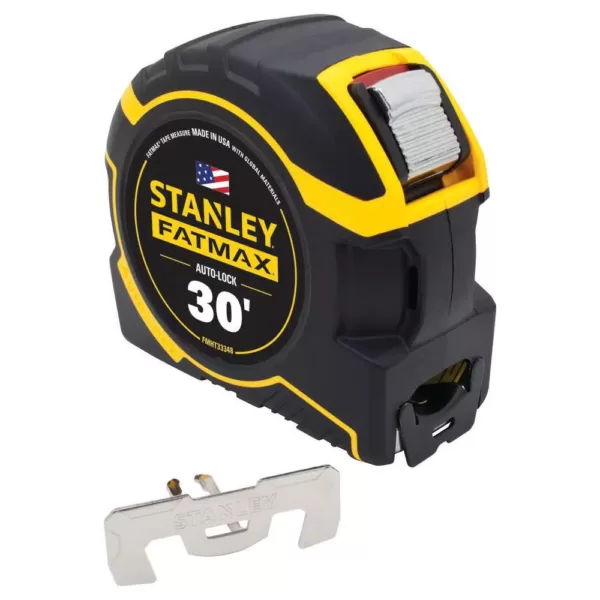 Stanley FATMAX 30 ft. x 1-1/4 in. Auto Lock Tape Measure