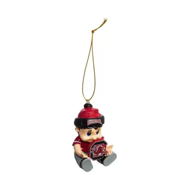 Team Sports America University of South Carolina 2 in. NCAA New Lil Fan Christmas Ornament