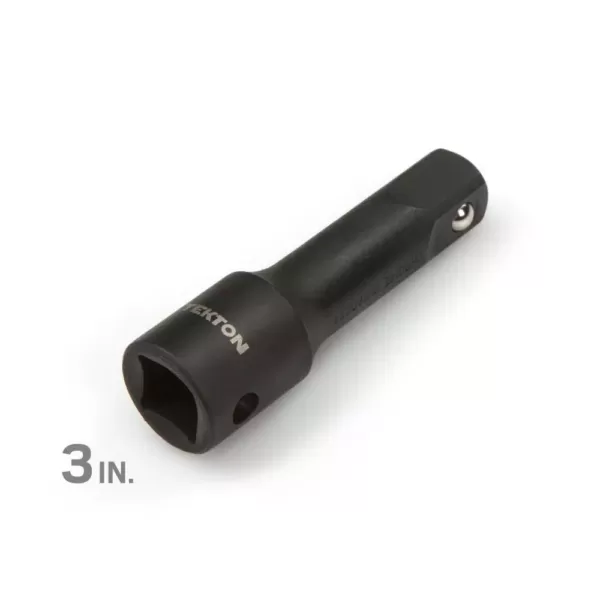 TEKTON 1/2 in. Drive 3 in. Impact Extension Bar