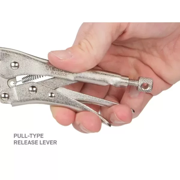 TEKTON 6 in. Long Nose Locking Pliers