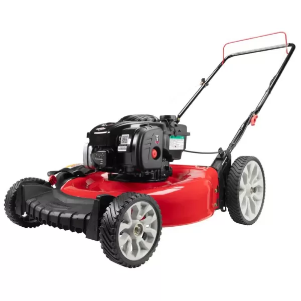 Troy-Bilt 21 in. 140 cc 500e Series Briggs & Stratton Gas Walk Behind Push Mower with 2-in-1 Cutting TriAction Cutting System