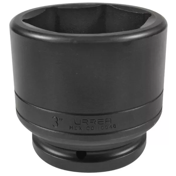 URREA 1 in. Drive 6 Point 3-1/2 in. Impact Socket