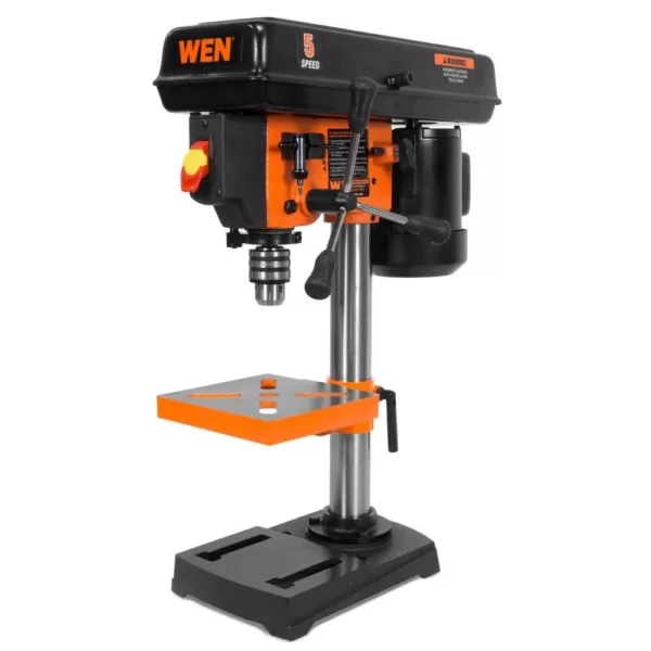 WEN 2.3 Amp 8 in. 5-Speed Cast Iron Benchtop Drill Press