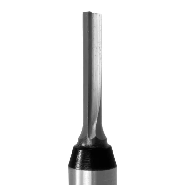 WEN 1/8 in. Straight 1-Flute Carbide Tipped Router Bit with 1/4 in. Shank