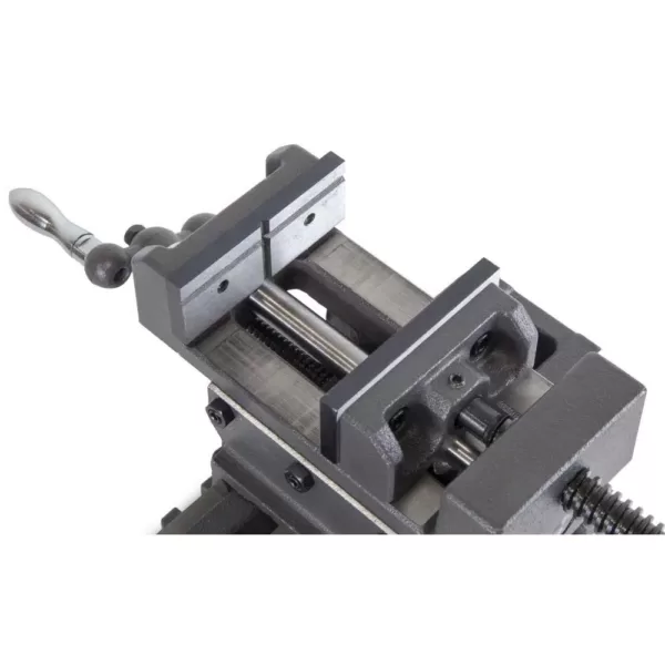 WEN 3.25 in. Compound Cross Slide Industrial Strength Benchtop and Drill Press Vise