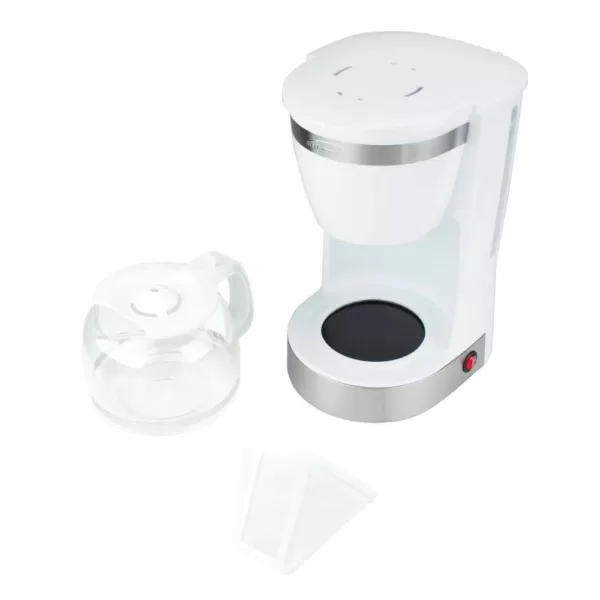 Brentwood Appliances 10-Cup White Coffee Maker