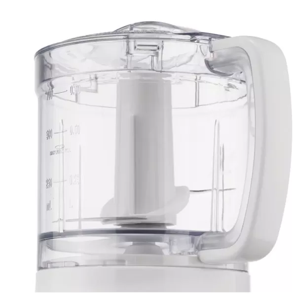 Brentwood Appliances 3-Cup 2-Speed White Food Processor