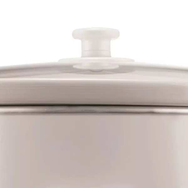 Brentwood Appliances 8 Qt. White Slow Cooker