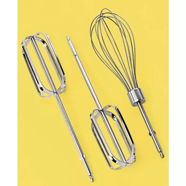 Hamilton Beach 6-Speed White Hand Mixer with Snap On Case