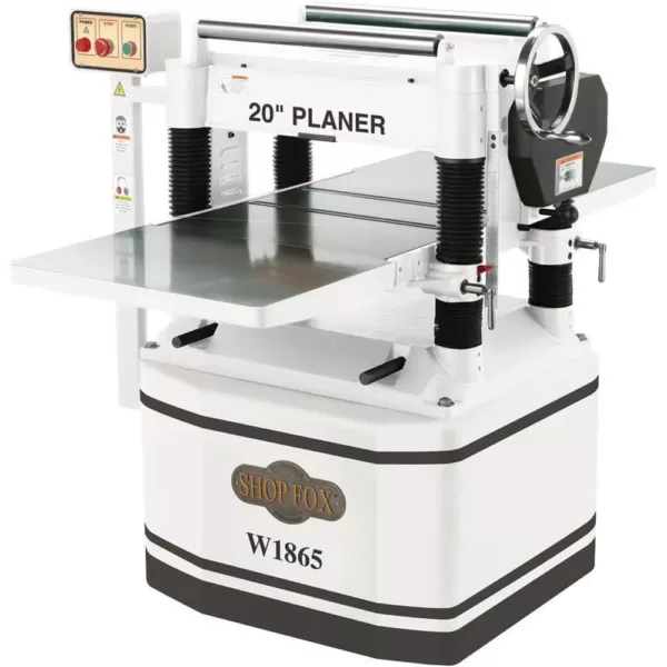 Shop Fox 20 in. 5 HP Planer with Spiral Cutterhead